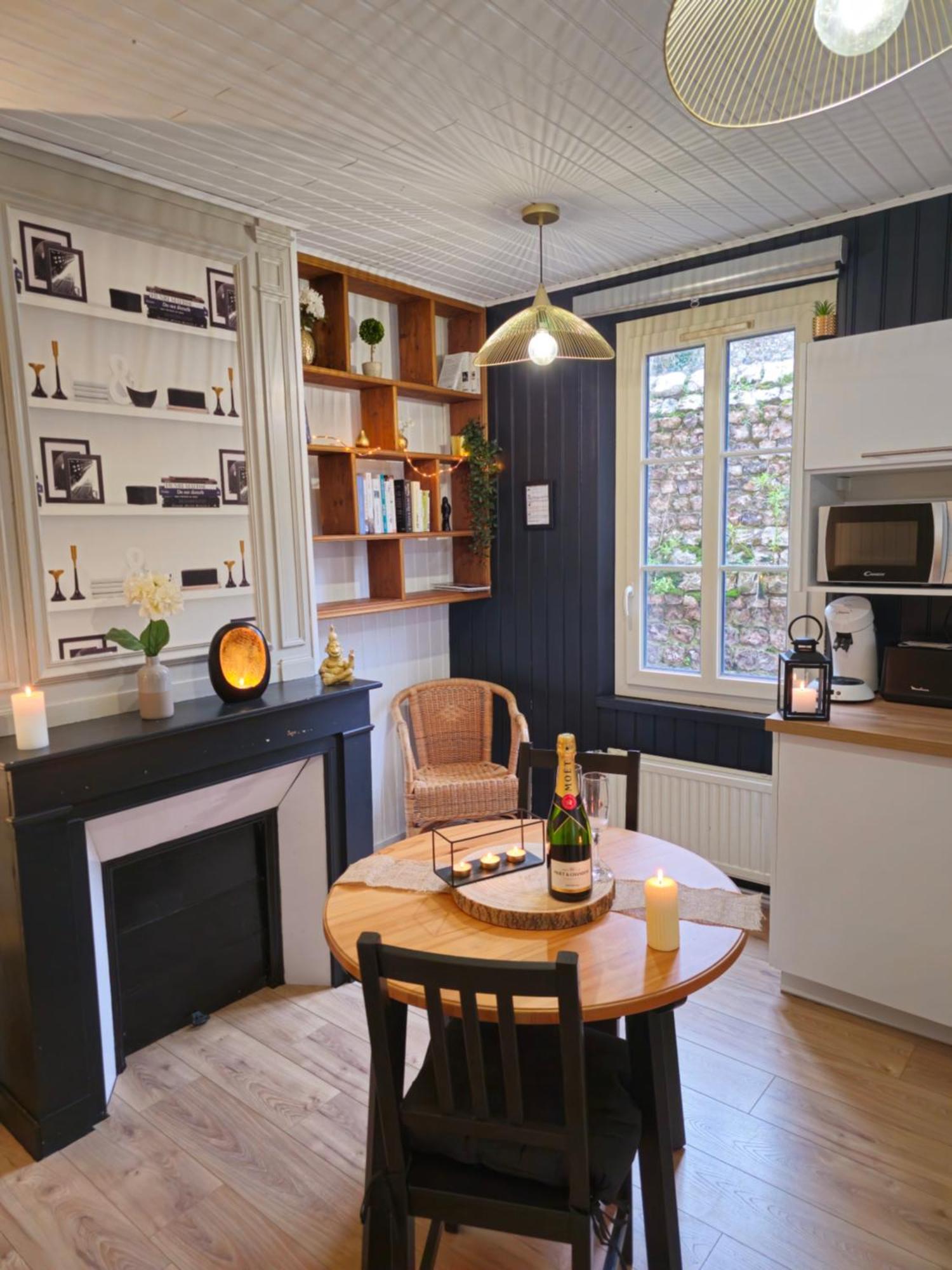 L'Or Noir - Cosy Cocon Sur Les Quais De St Valery Apartment Saint-Valery-en-Caux Exterior foto